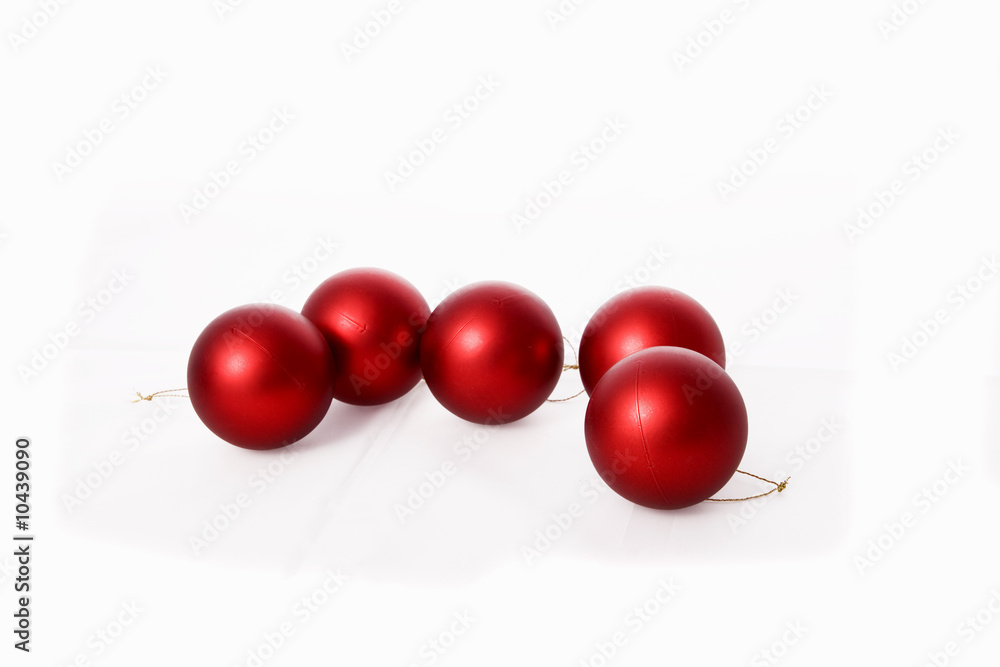 Red ball of christmas Red ball of christmas