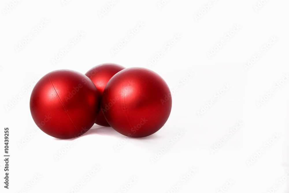Red ball of christmas Red ball of christmas