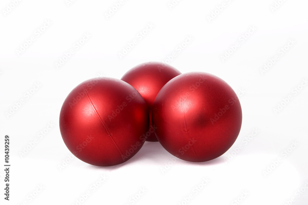 Red ball of christmas Red ball of christmas