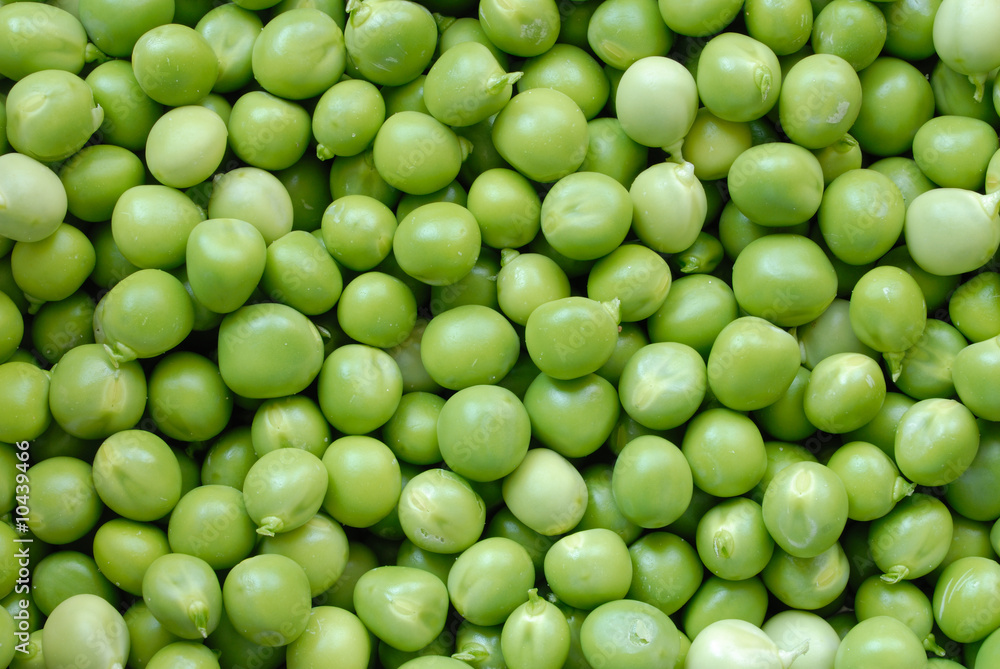 Green peas macro, can be used as a background