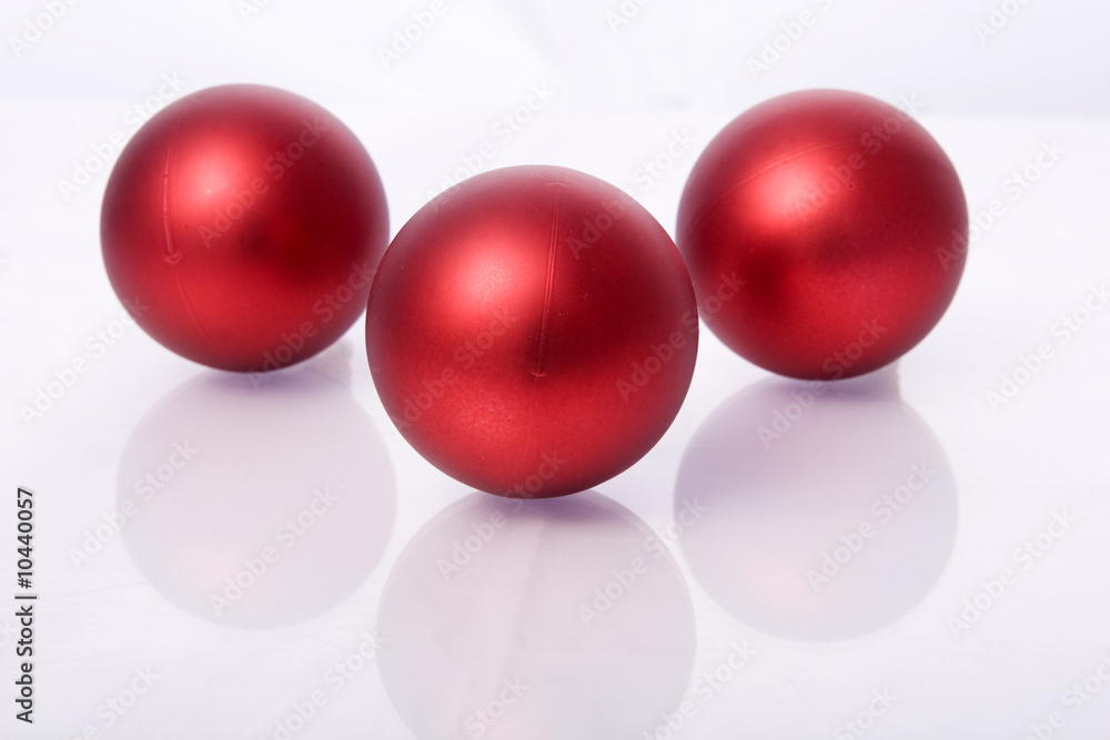 Red ball of christmas Red ball of christmas