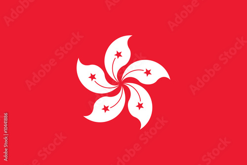 Hong Kong Flag High Resolution