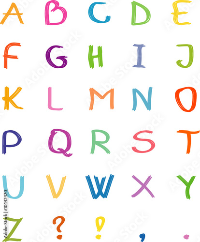 Funny alphabet