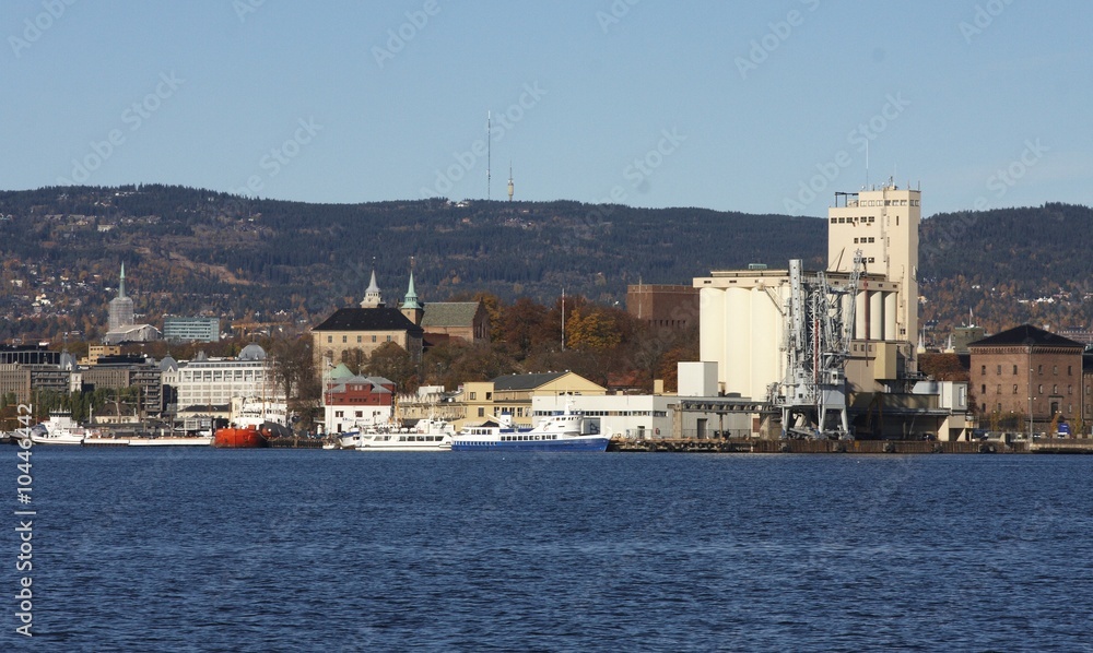 Fototapeta premium Oslo harbour