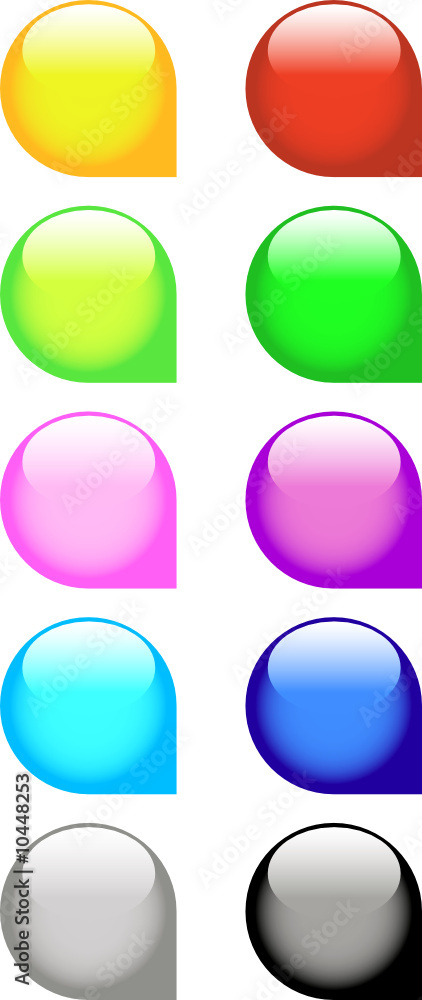 Glossy Web Icons