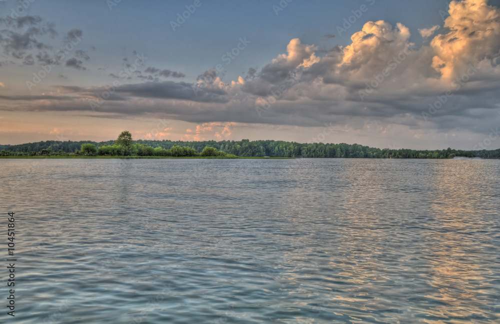 Naklejka premium Lake Anna HDR