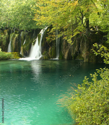 Croatia's National park finding cataract Plitvice