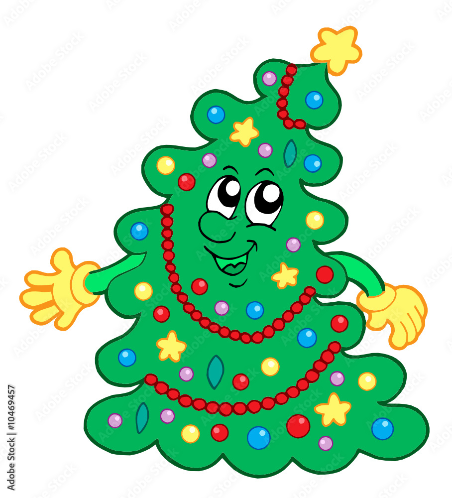 Happy Christmas tree Happy Christmas tree