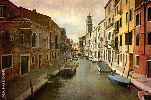 Postcard from Italy. - Urban Venice.