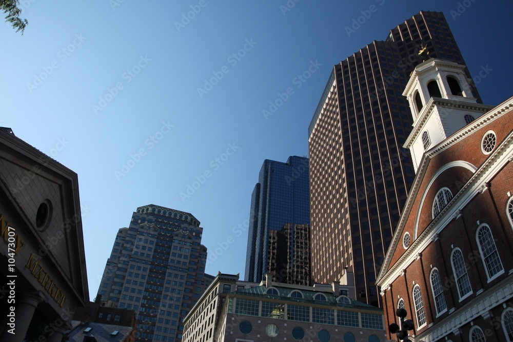 Fototapeta premium Boston centro città