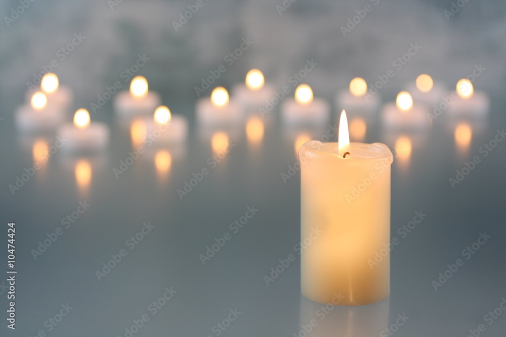 Kerzenlicht Stock Photo | Adobe Stock