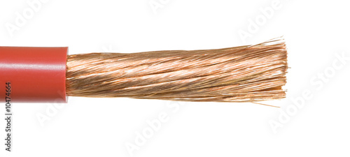 The cleared electric power cable