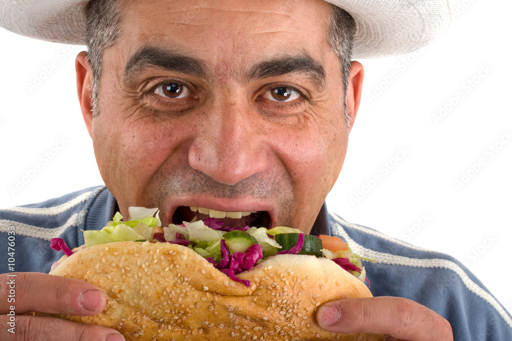 Döner essen Stock-Foto | Adobe Stock
