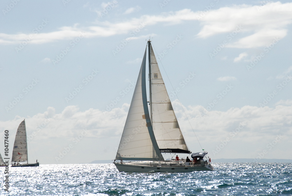 Naklejka premium bâteau 66