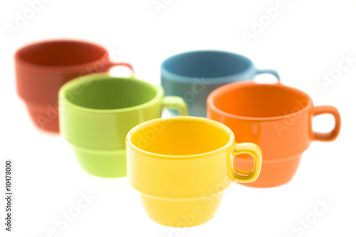 Colorful Coffee Mugs