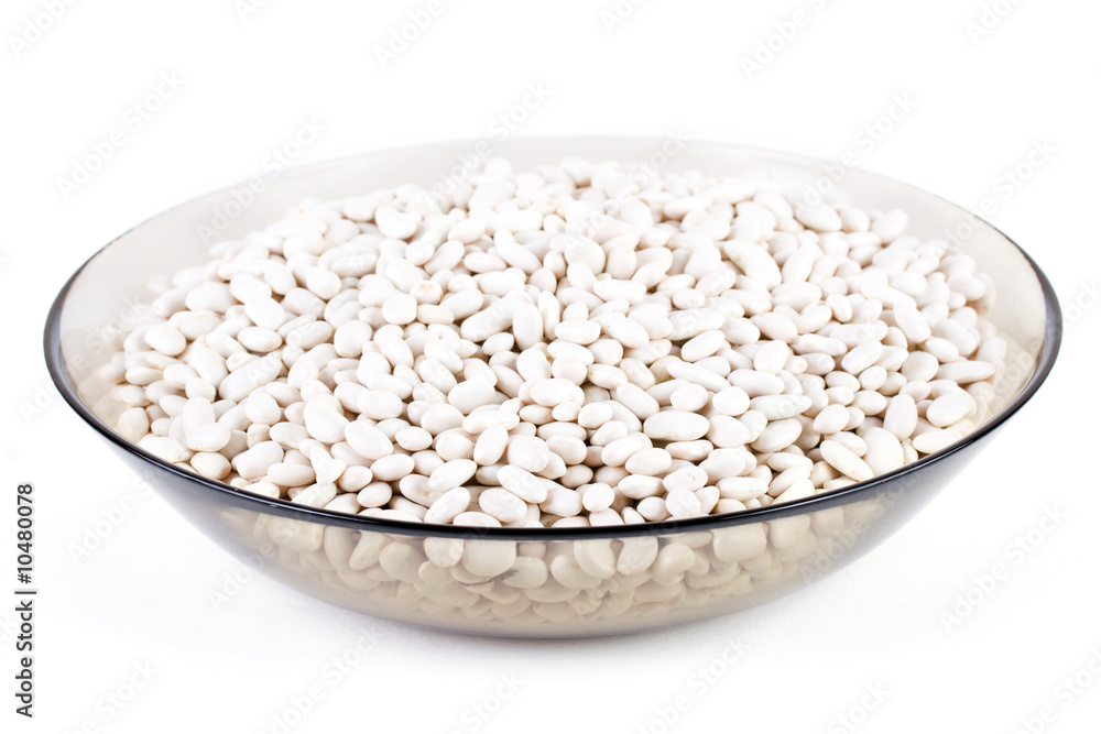 Lentils isolated on white background Lentils isolated on white background