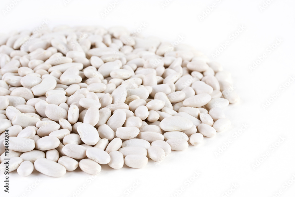 Lentils isolated on white background Lentils isolated on white background