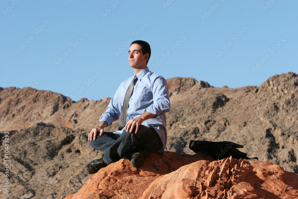 Young successful businessman posing outdoors Young successful businessman posing outdoors