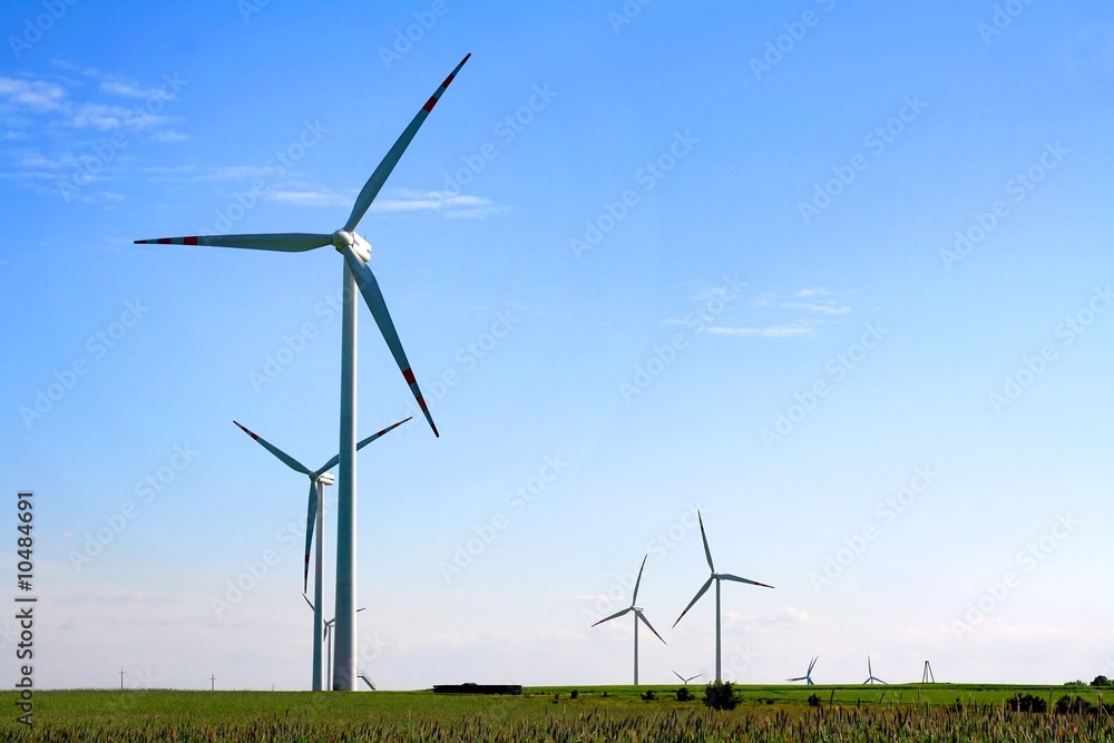 wind turbines farm wind turbines farm
