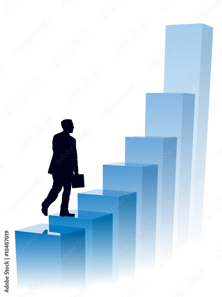 Businessman in a hurry Businessman in a hurry