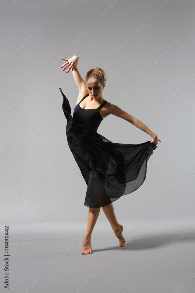 Fototapeta premium posing ballerina