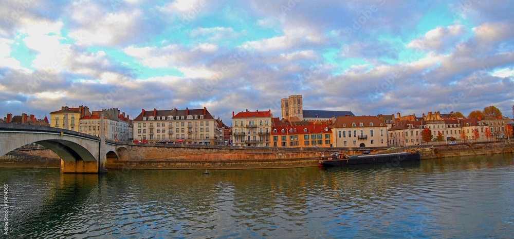 Obraz premium Quais de Saône.