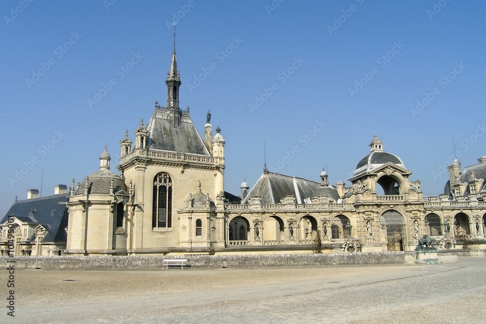 Chateau de Chantilly near Paris