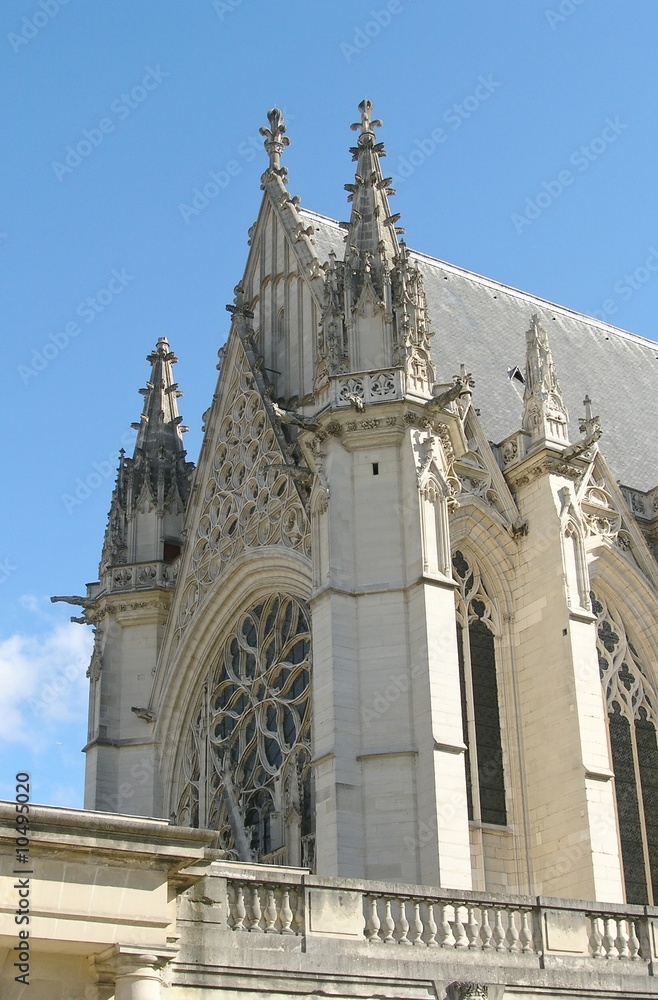 Royal chapel in Vincennes castle near Paris