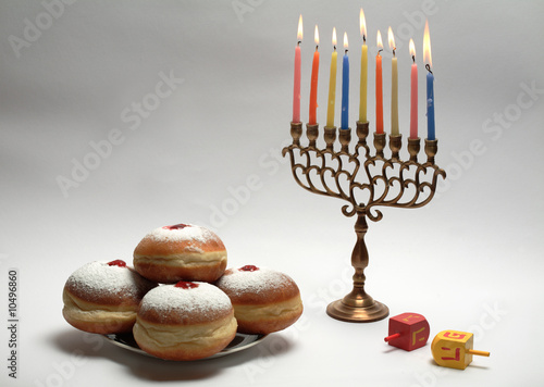 Hanukkah concept photo