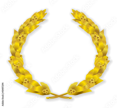 Couronne d'or :  Gold crown