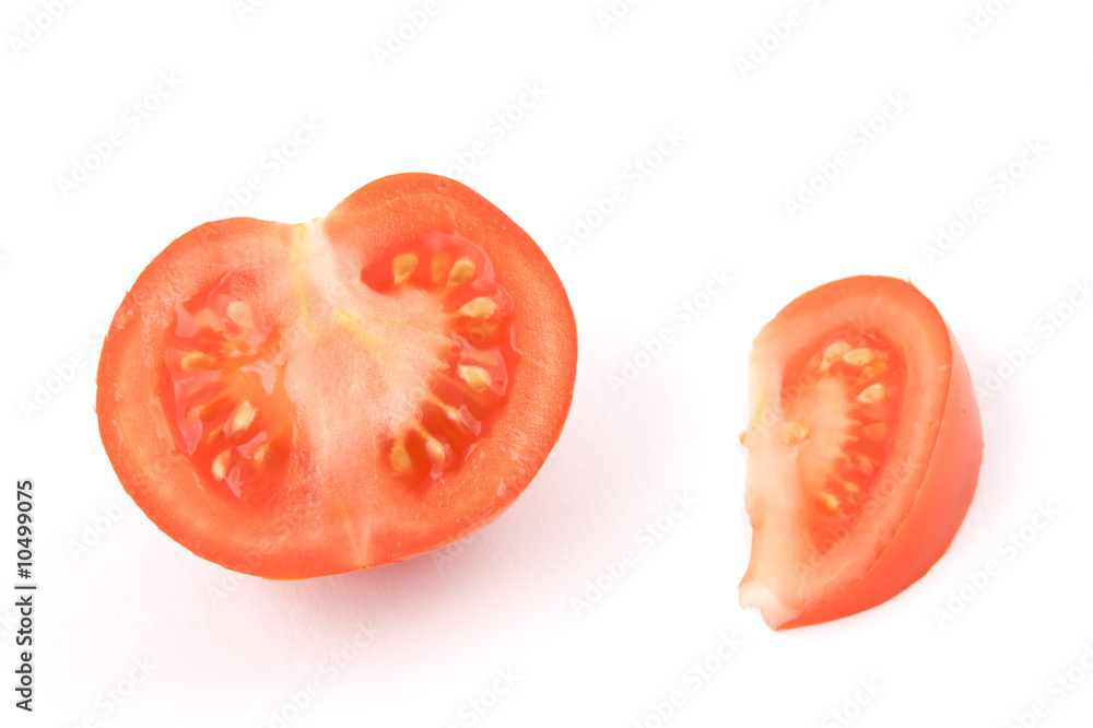 Fresh tomatoes isolated