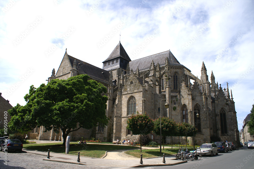 Obraz premium Eglise Saint-Malo de Dinan