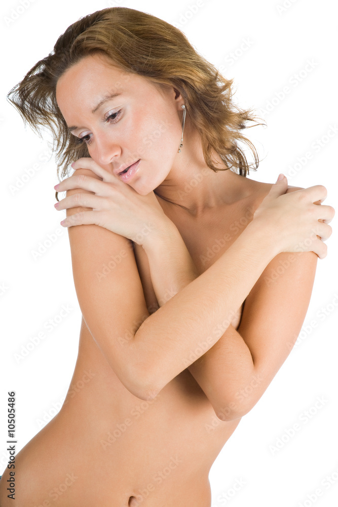 Fototapeta premium Portrait of a beautiful young sexy woman