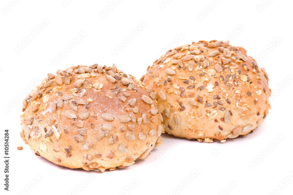 close up of fresh white bread, isolated on white close up of fresh white bread, isolated on white