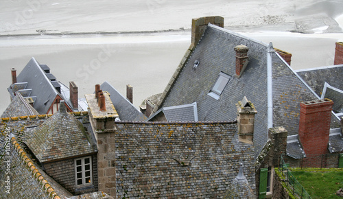 toits mont saint michel