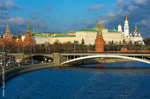 The view of Moscow Kremlin, Russia
