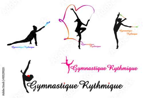 Gymnastique Rythmique Typographie