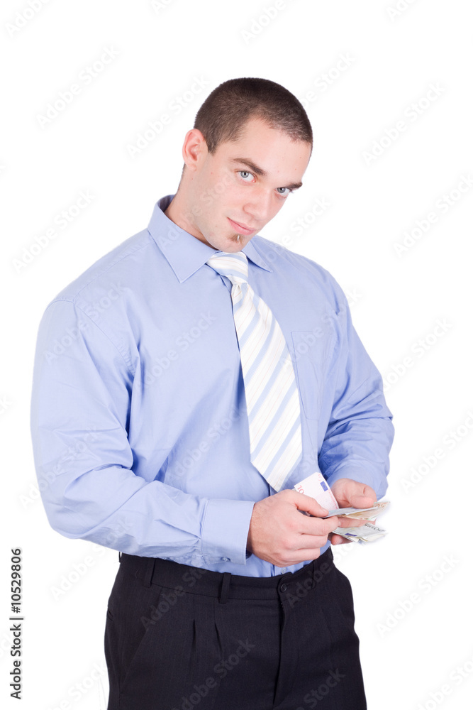 businessman giving money businessman giving money
