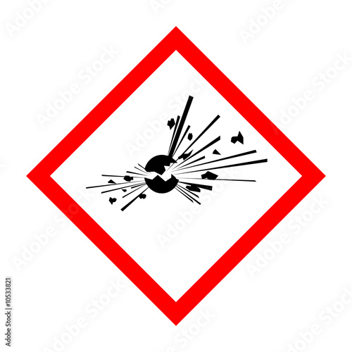 ghs symbol explosiv