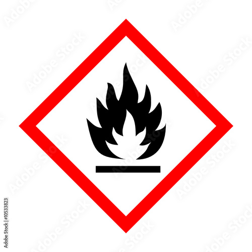 ghs symbol brandgefährlich