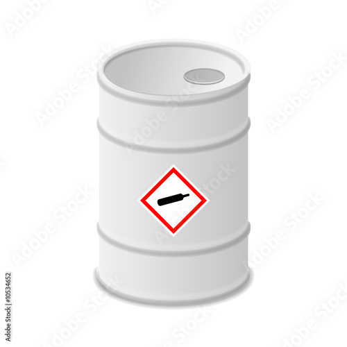 tonne gefahrgut sauerstofflasche