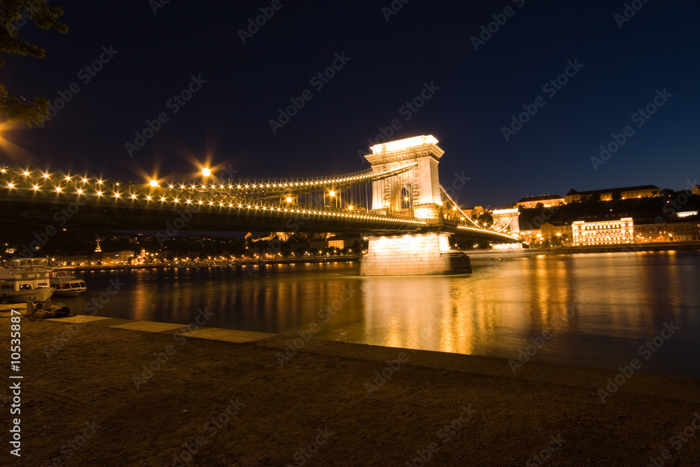 Budapest at night