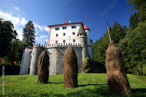 Obraz na płótnie Chateau Sneznik w salonie