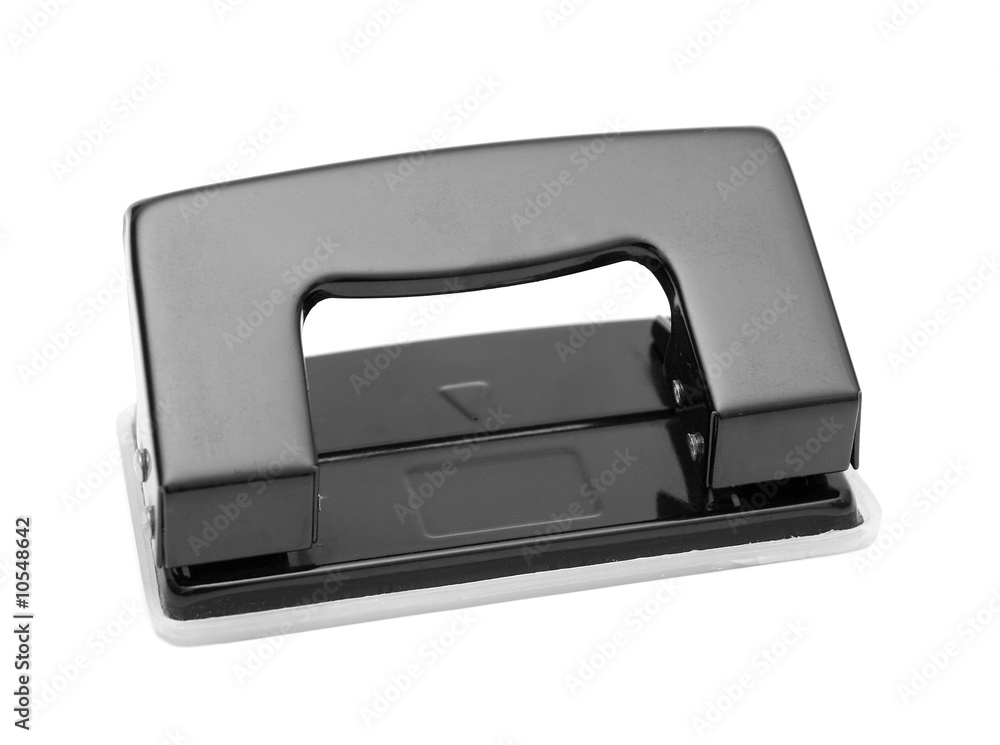 Black hole punch isolated on white. Black hole punch isolated on white.