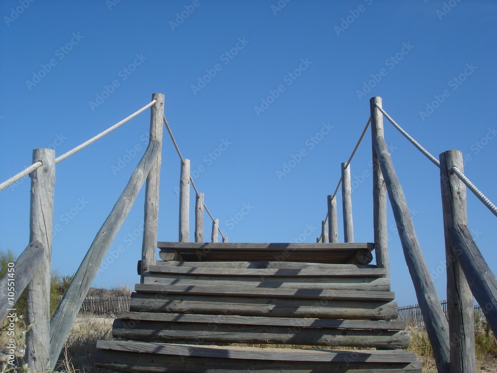 Fototapeta premium pont de bois
