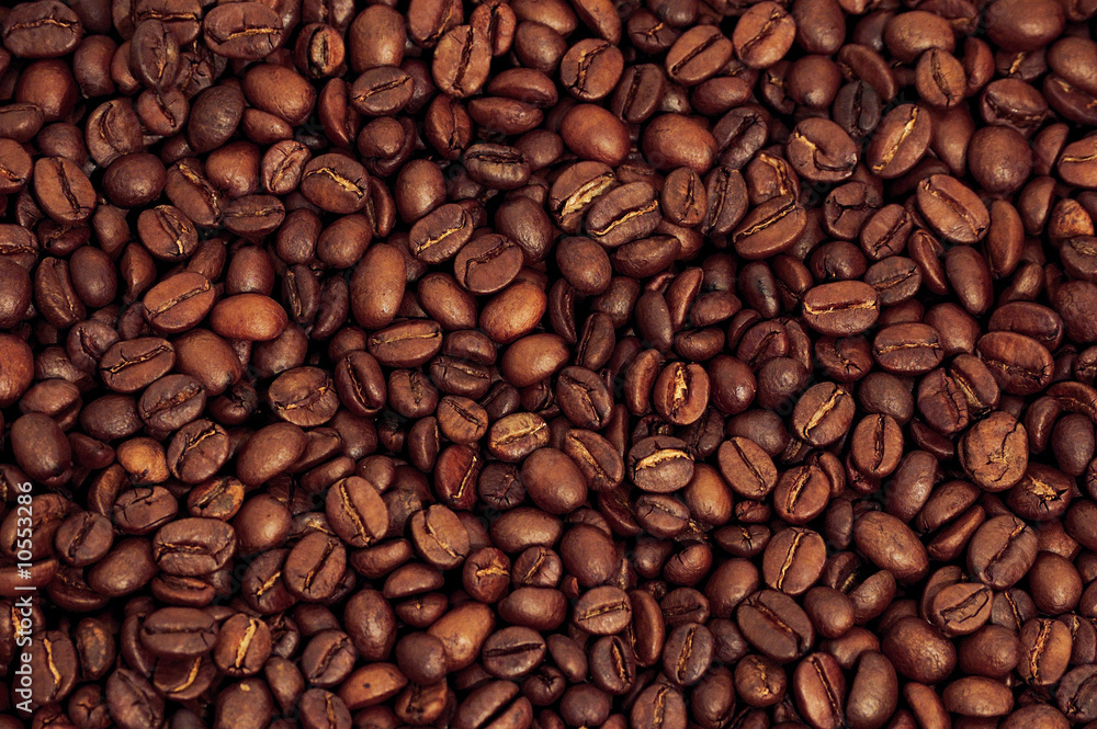 Fototapeta premium Coffee beans background