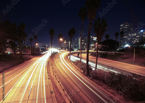 Freeway Nightscape