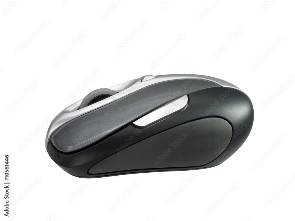 Wireless mouse. Clipping path included for easy extraction Wireless mouse. Clipping path included for easy extraction
