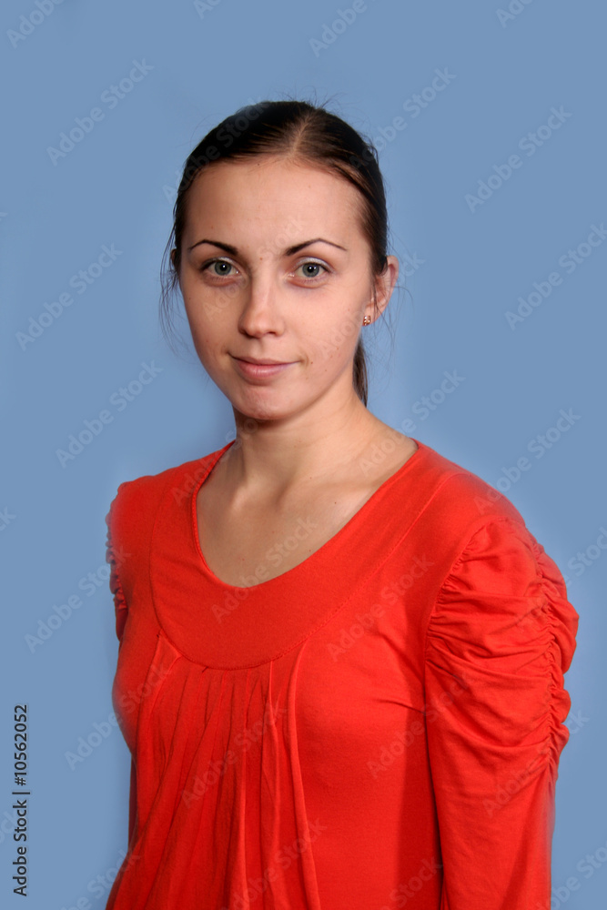 Portrait of beautiful young girl Portrait of beautiful young girl