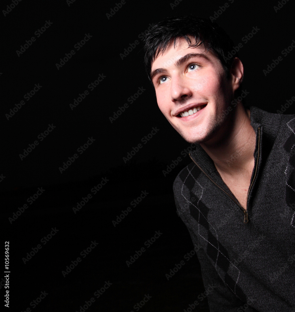Obraz premium Content male